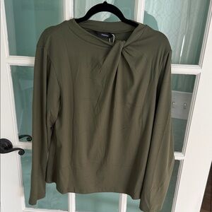 Olive Long Sleeve Top